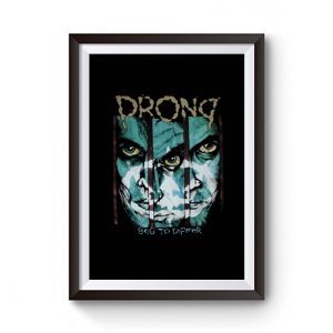 PRONG BEG TO DIFFER CROSSOVER GROOVE METAL NAILBOMB HELMET Premium Matte Poster