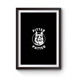 Pitter Patter Arch Logo Premium Matte Poster