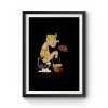 Pittsburgh Steelers Funny Toilet Premium Matte Poster