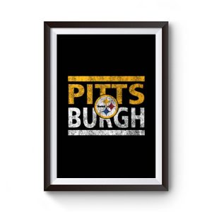 Pittsburgh Steelers Run Premium Matte Poster