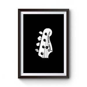 Precision Bass Guitar Norman Watt Roy Entwistle Sting Foxton Lynott Premium Matte Poster