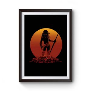 Predator Sunset Premium Matte Poster