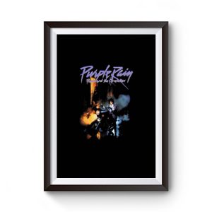 Prince Purple Rain Prince And The Revolution Premium Matte Poster