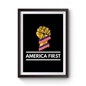america first Premium Matte Poster