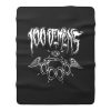100 Demons Hardcore Punk Band Fleece Blanket