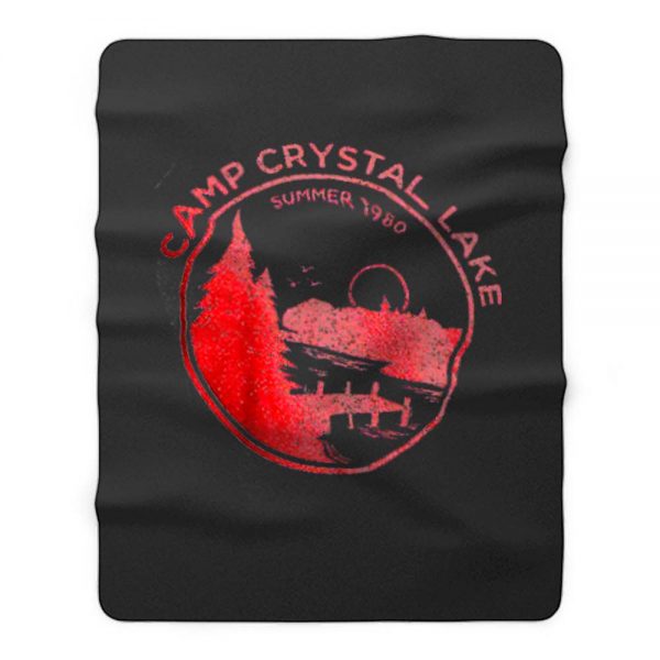 1980 Camp Crystal Lake Counselor Fleece Blanket