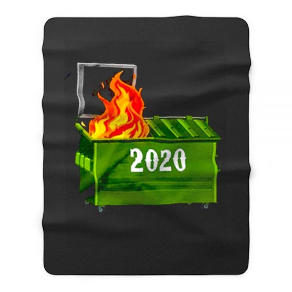 2020 is on fire Fleece Blanket