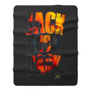 24 Jack Is Back Fleece Blanket