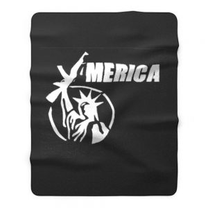 2nd Amendment Ar15 Liberty Fleece Blanket