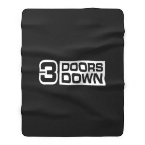 3 Doors Down American Rock Band Fleece Blanket