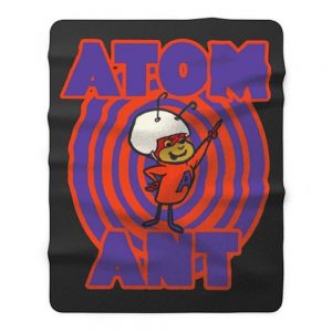 60s Hanna Barbera Cartoon Classic Atom Ant Fleece Blanket