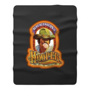 70s Burt Reynolds Classic Hooper Poster Art Fleece Blanket