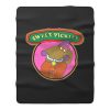 70s Pop Culture Classic Sweet Pickles Worried Walrus Fleece Blanket