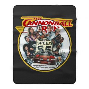 80s Burt Reynolds Classic The Cannonball Run Fleece Blanket