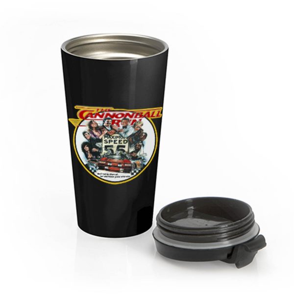 80s Burt Reynolds Classic The Cannonball Run Stainless Steel Travel Mug