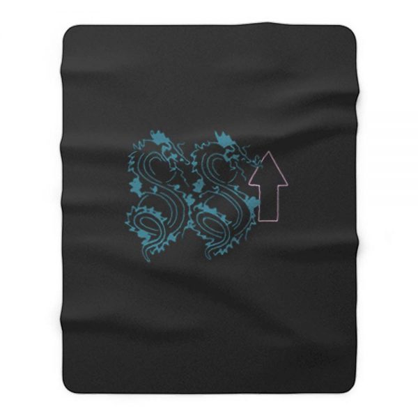 88 Rising Dragon Rap Music Fleece Blanket