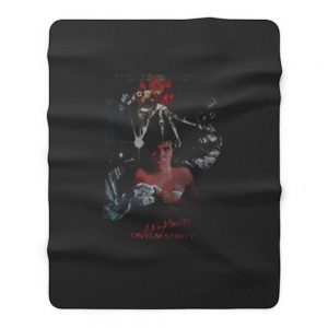 A Night Elm Street Movie Fleece Blanket