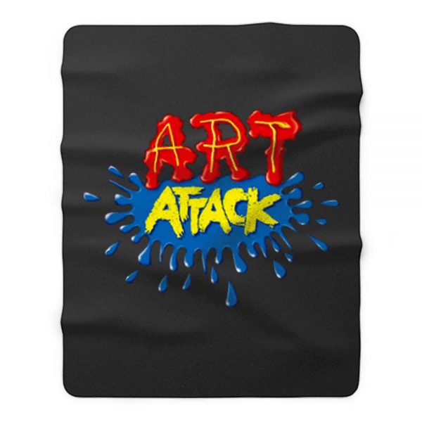 ART ATTACK Fleece Blanket