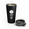 Adventure Time Keep Calm And Lump Of Stainless Steel Travel Mug