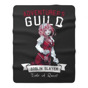 Adventurers Guild Girl Goblin Slayer Fleece Blanket