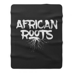 African Roots Fleece Blanket
