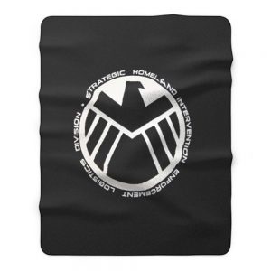 Agents Of Shield Fleece Blanket