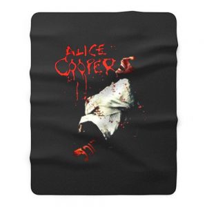 Alice Cooper Fleece Blanket