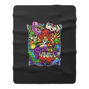 Alice In Wonderland Disney Fleece Blanket