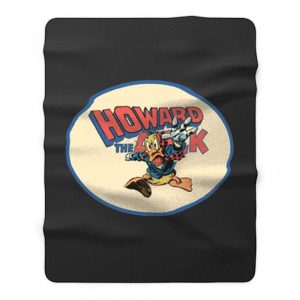 All Time Classic Marvel Character Howard The Duck Fleece Blanket