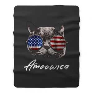 Ameowica good cat Fleece Blanket