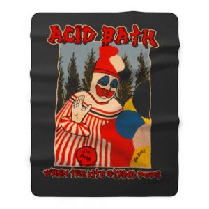 American Metal Band ACID BATH When The Kite String Fleece Blanket