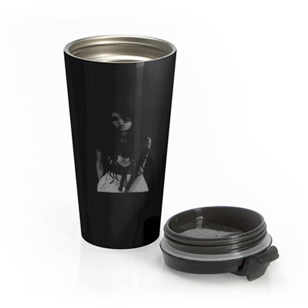 Amy Winehouse Pose Stainless Steel Travel Mug