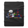 And Thats How I Saved The World Jesus Avengers Superheroes Fleece Blanket