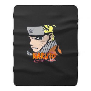 Angry Face Little Naruto Fleece Blanket