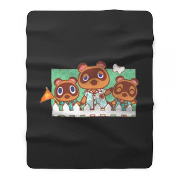 Animal Crossing Fleece Blanket