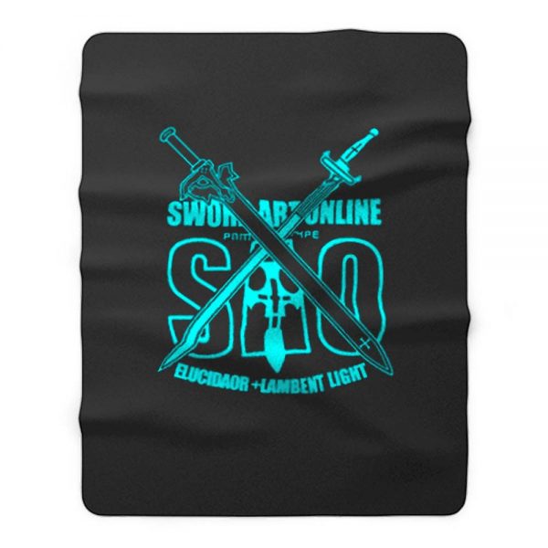 Anime Sword Art Online Sao Fleece Blanket