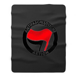 Antifaschistische Aktion Fleece Blanket