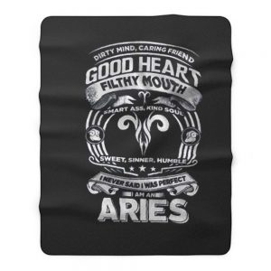 Aries Good Heart Filthy Mount Fleece Blanket