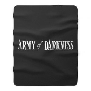 Army of Darkness Fleece Blanket