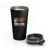 Arnold Schwarzenegger Predator Movie Stainless Steel Travel Mug