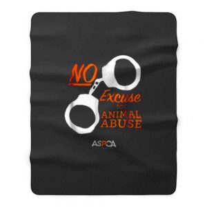 Aspca Retro Dark No Excuse Fleece Blanket