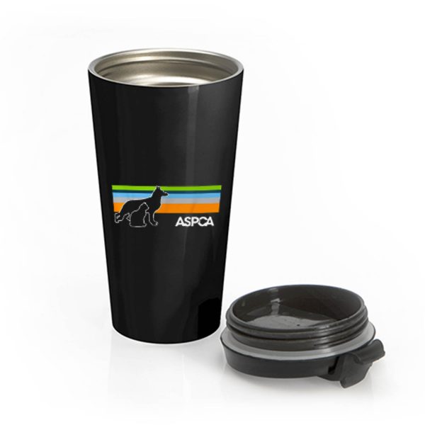 Aspca Retro Dark Stainless Steel Travel Mug