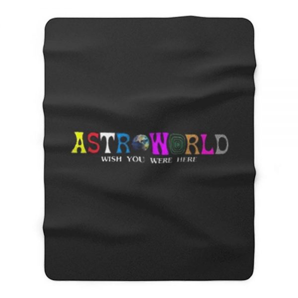 Astroworld Fleece Blanket