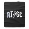 Atgc Funny Chemistry Chemist Biology Science Teacher Fleece Blanket