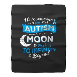 Autism Awareness Fleece Blanket