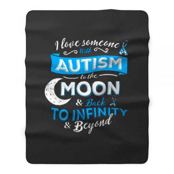 Autism Awareness Fleece Blanket
