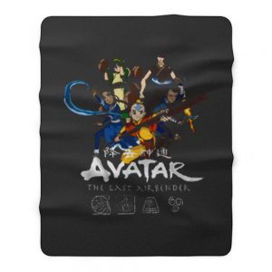 Avatar The Last Airbinder Group Fleece Blanket