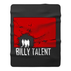 BILLY TALENT Red Square Punk Rock Band Fleece Blanket