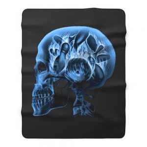 BOWLING WHATS IN MY HEAD Fleece Blanket