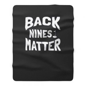 Backnine Matters Fleece Blanket